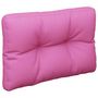 Voir la diapositive 2 : VIDAXL Coussin de palette Rose 50x40x12 cm tissu