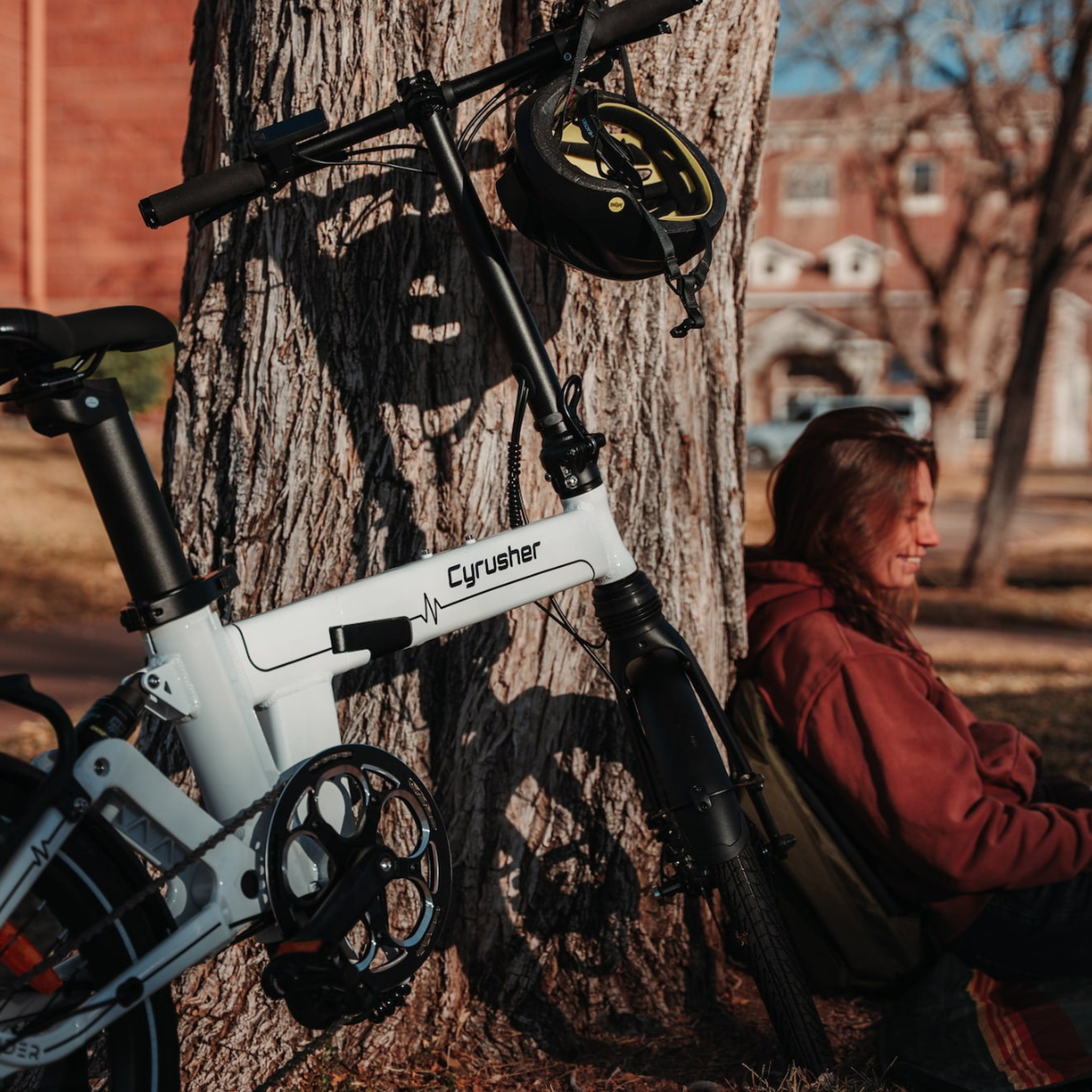 Voir la diapositive 4 : CYRUSHER Vélo électrique pliable Cyrusher Sonder
