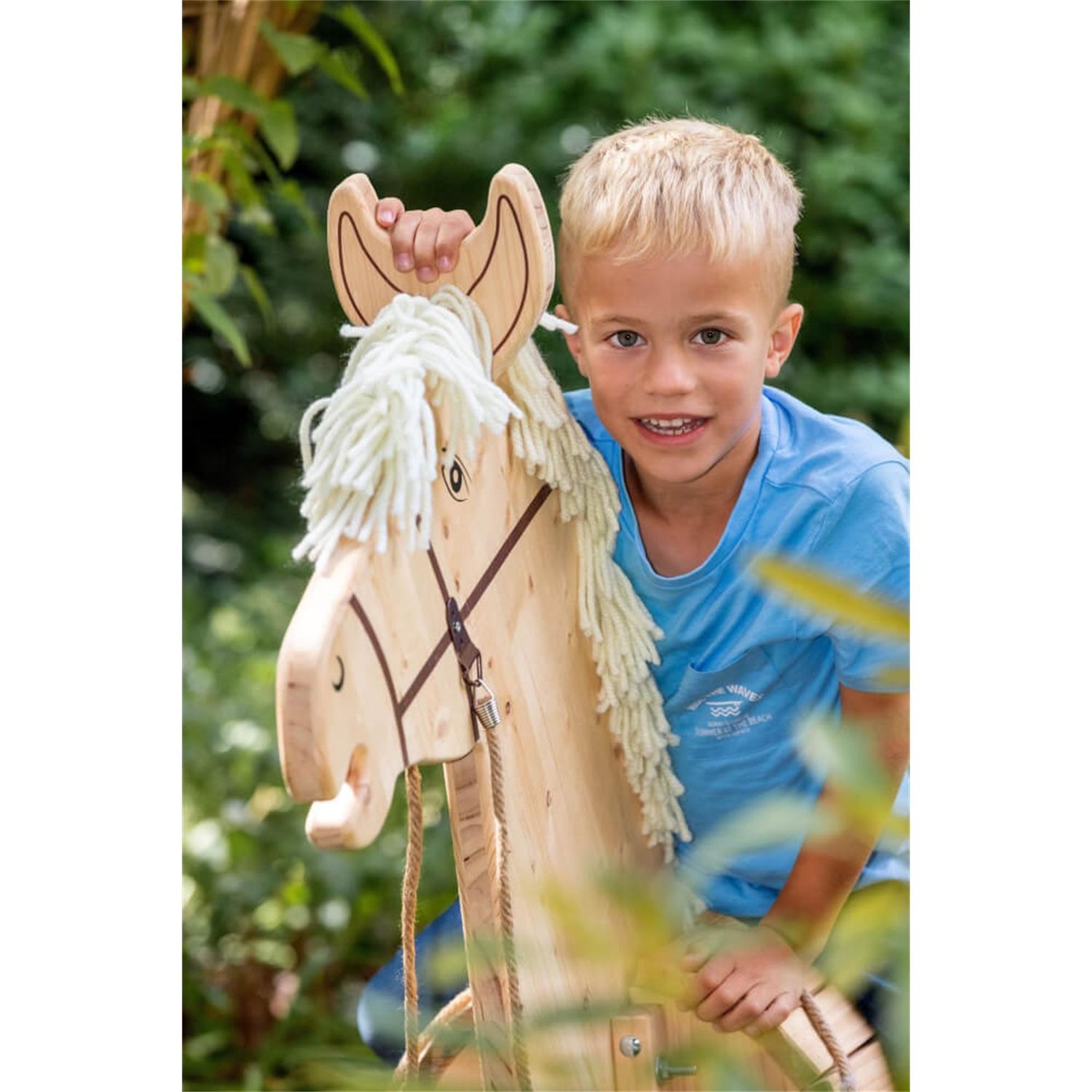 Voir la diapositive 3 : OUTDOOR ACTIVE Le cheval de jardin Monty