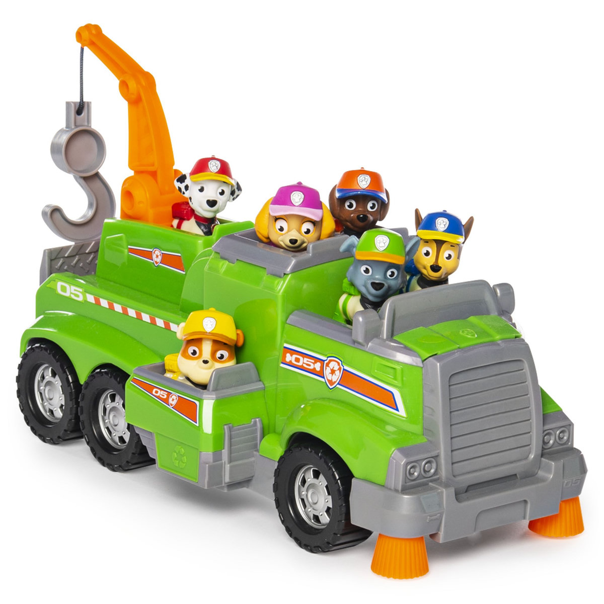 SPIN MASTER Camion de recyclage de Rocky total team rescues - Pat'Patrouille