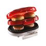 Voir la diapositive 2 : ARIETE Machine à humburger 1200w rouge - 00C020500AR0