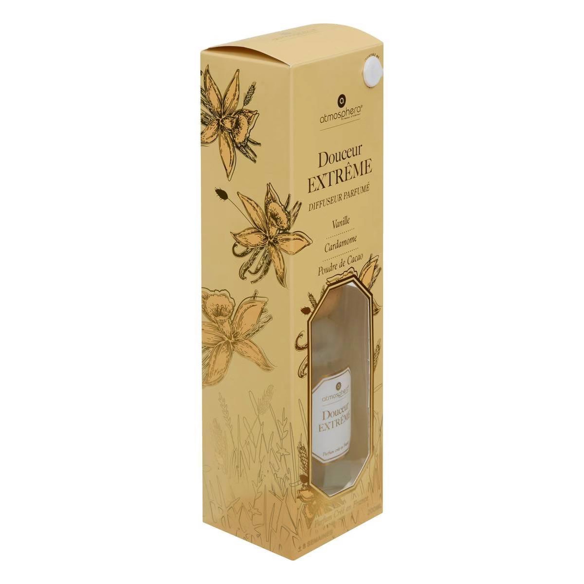 Voir la diapositive 2 : ATMOSPHERA Diffuseur de parfum en verre  elisa  200ml douceur extrême