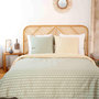 Voir la diapositive 1 : Home collection Parure de housse de couette 100% satin 78fils orient