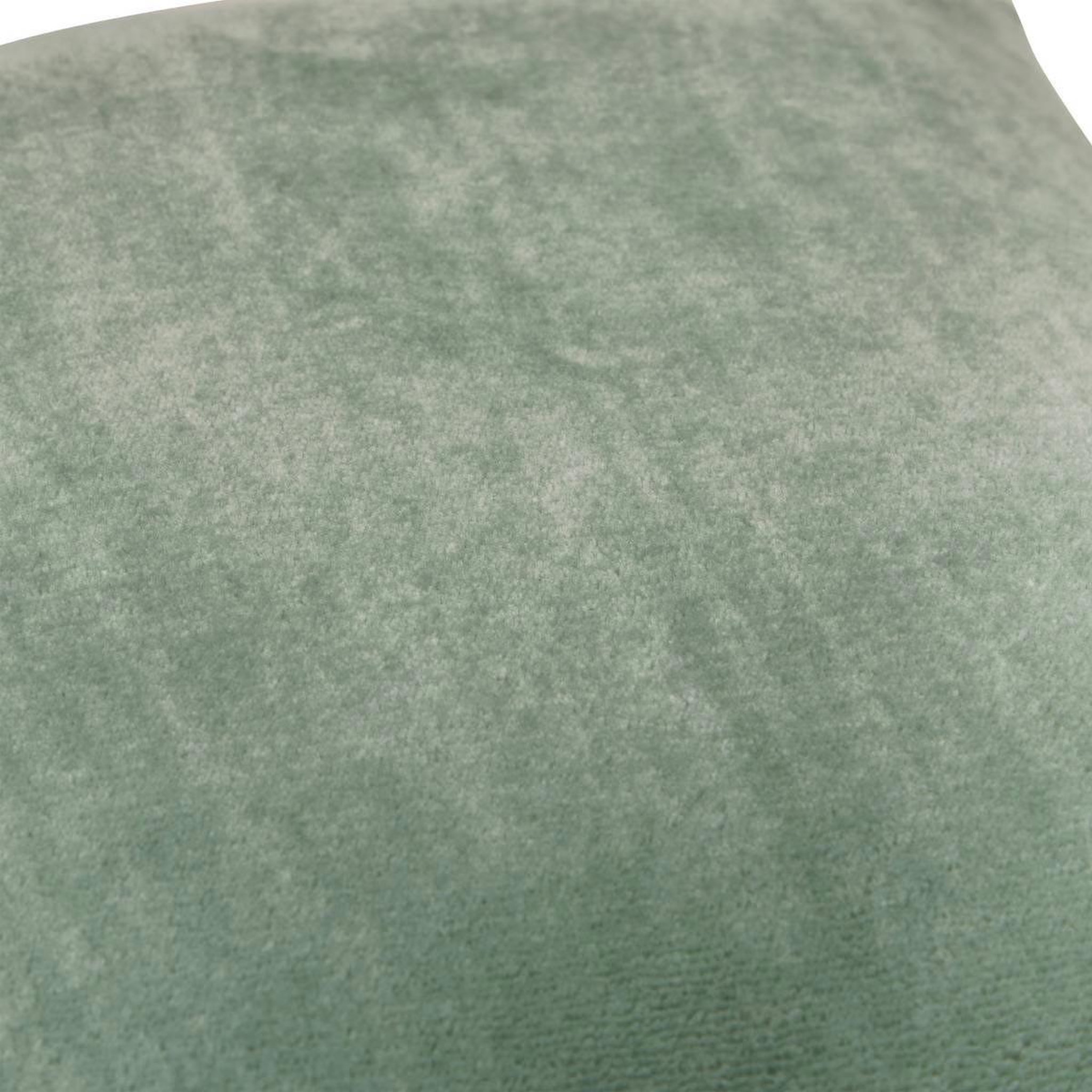 Voir la diapositive 4 : ATMOSPHERA Coussin en flanelle uni  ollis  38x38cm vert céladon