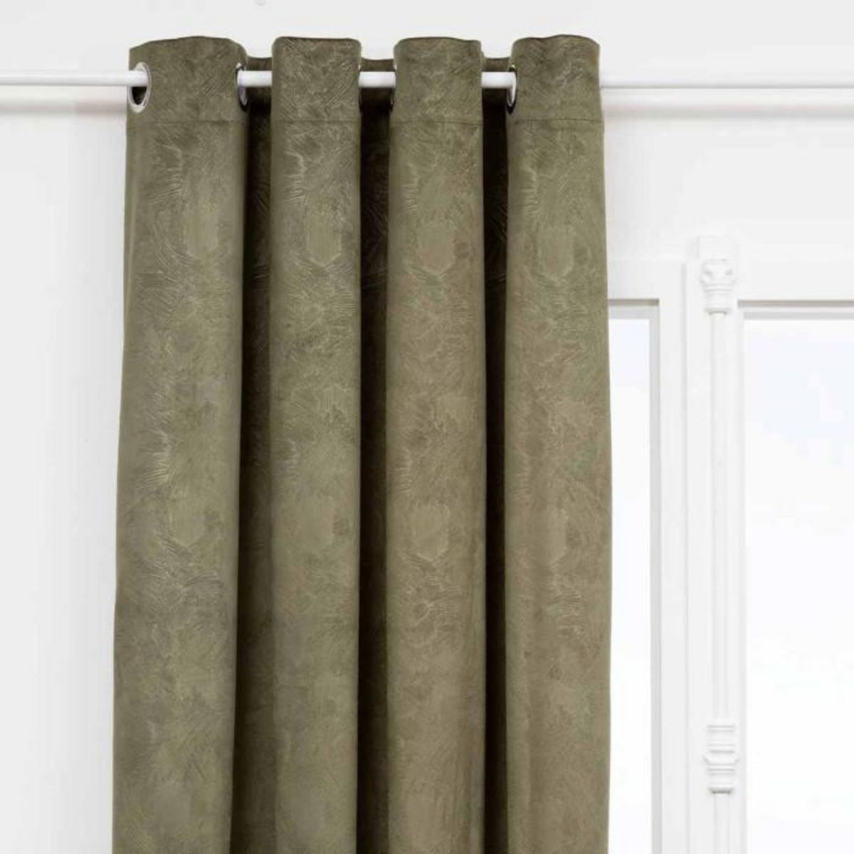 ATMOSPHERA Rideau Occultant  Fujo  135x260cm Vert Kaki