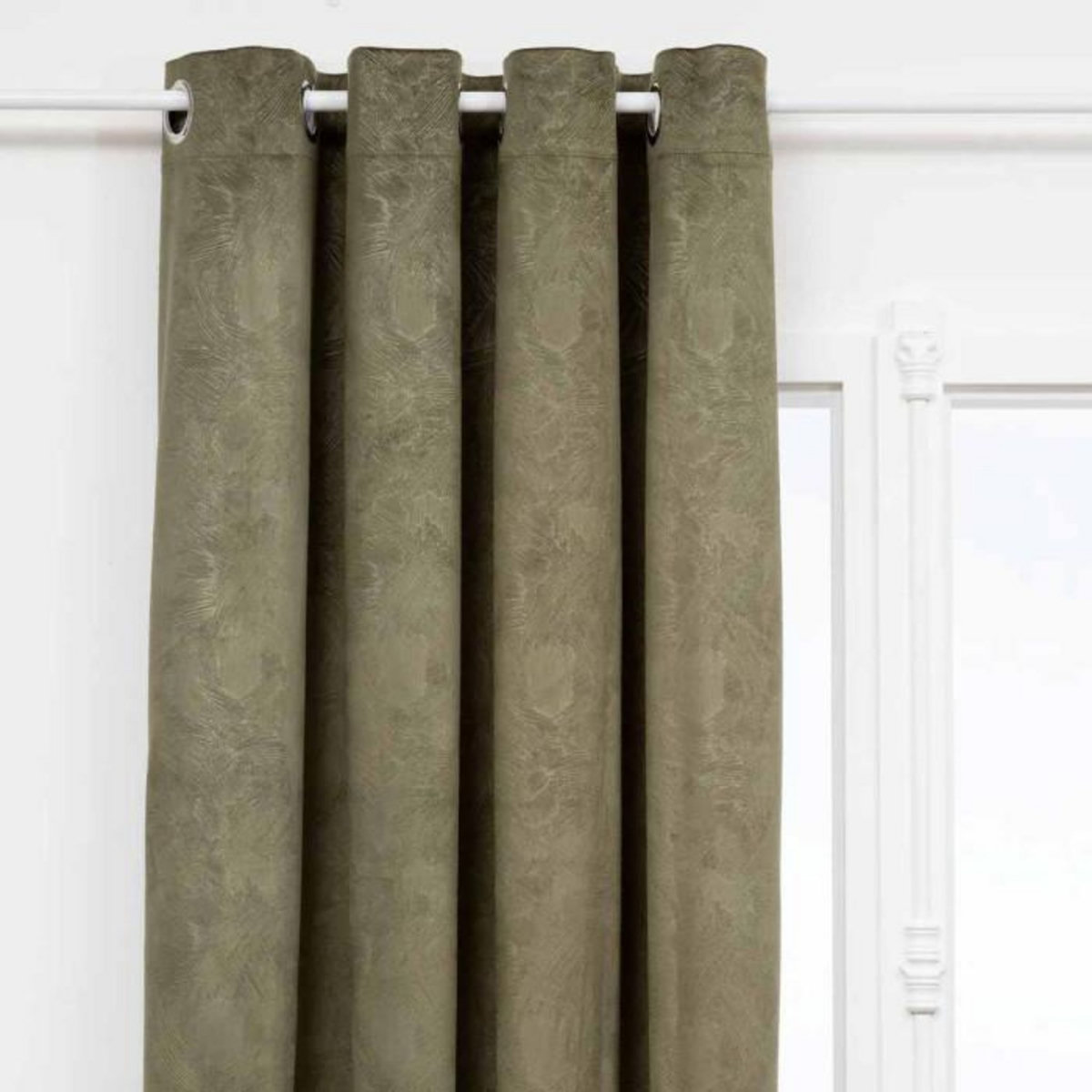 ATMOSPHERA Rideau Occultant  Fujo  135x260cm Vert Kaki