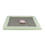 Trixie Junior matelas griffoir - TRIXIE - 47 x 47 cm - Gris / Menthe