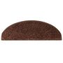 Voir la diapositive 4 : VIDAXL Tapis d'escalier 10 pcs 65x21x4 cm Marron