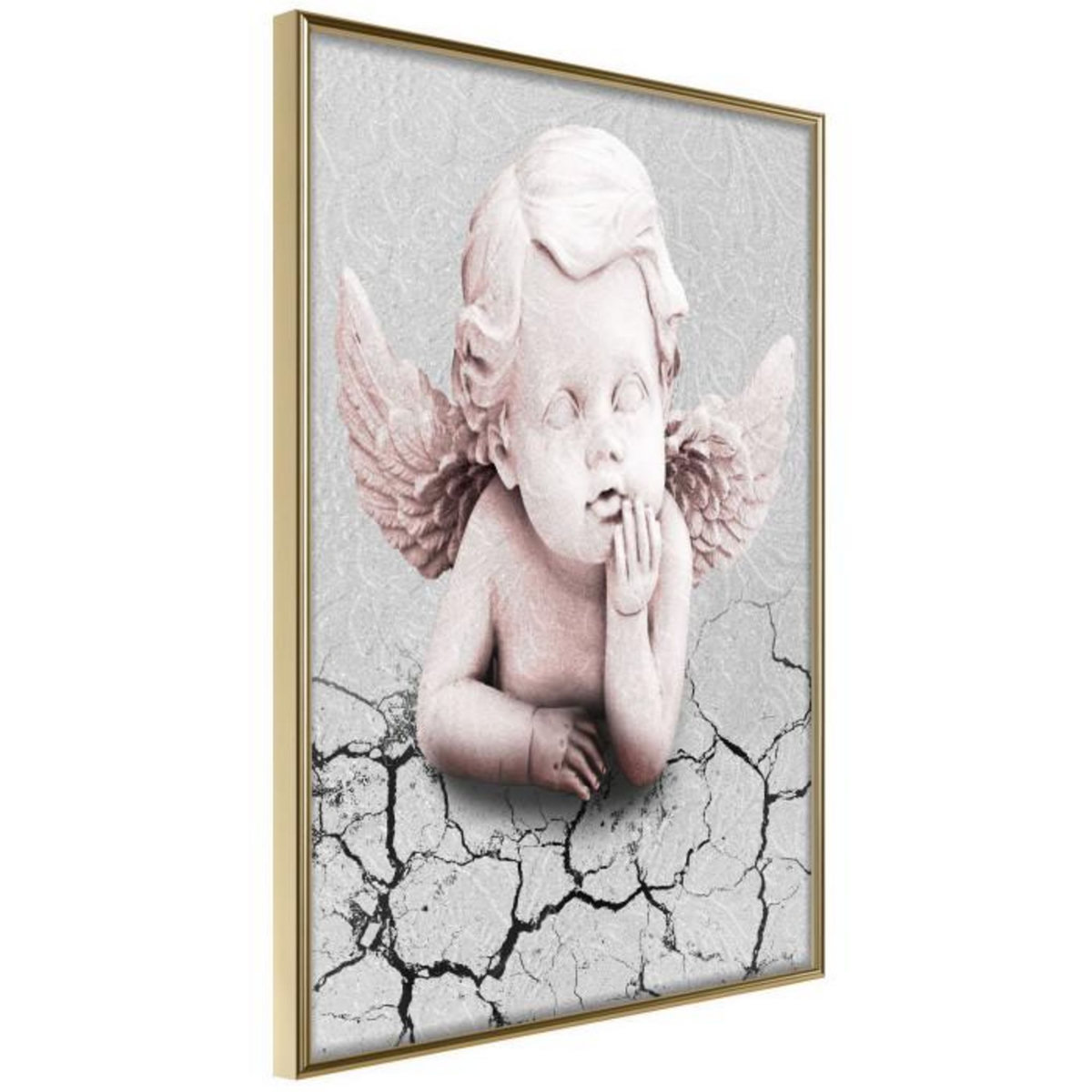 Paris Prix Affiche Murale Encadrée  Cherub