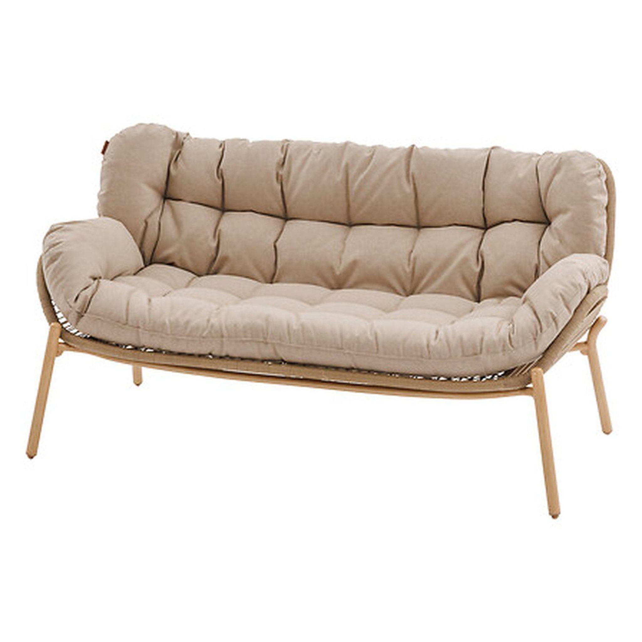 Voir la diapositive 5 : HESPERIDE Salon de jardin 5 places MELOANE - Beige