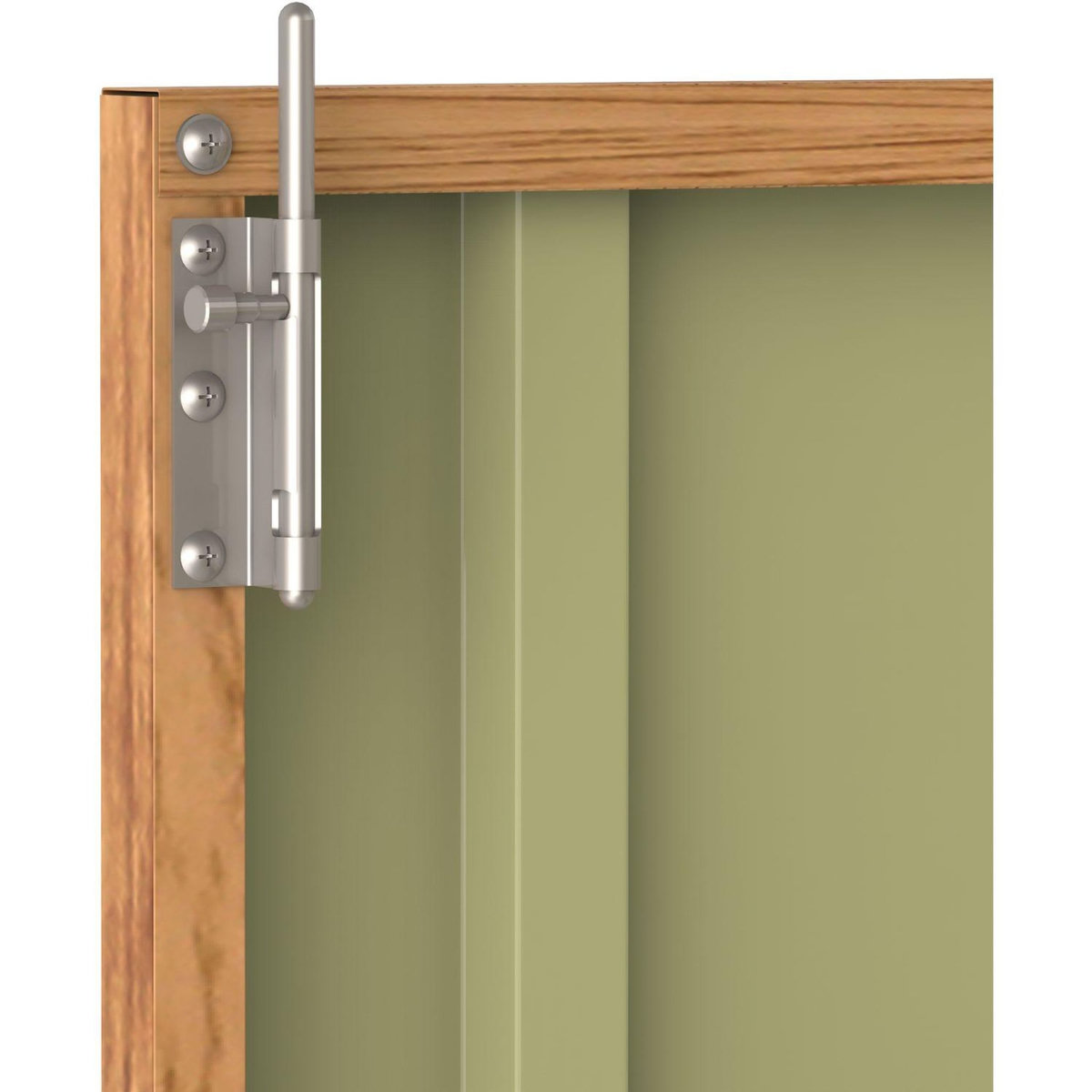 DURAMAX Abri à vélos - Métal - Imitation bois - 2,05m²