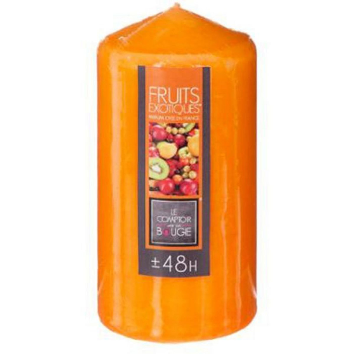 COMPTOIR DE LA BOUGIE Bougie Parfumée Ronde  Tami  395g Fruits Exotiques