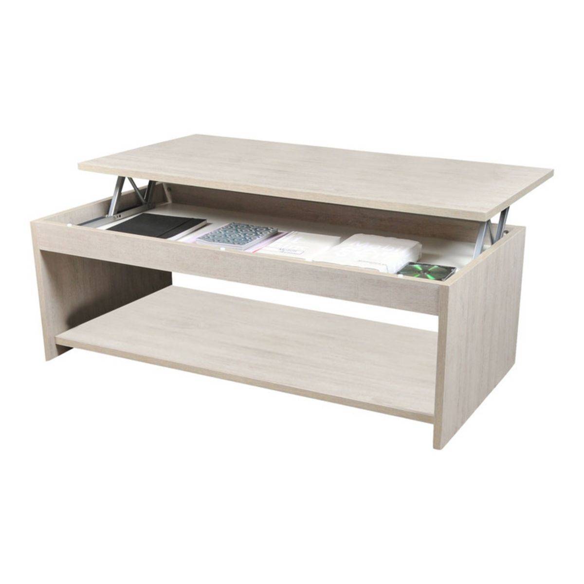 Table basse relevable ORIGAMI 120 x 60 cm