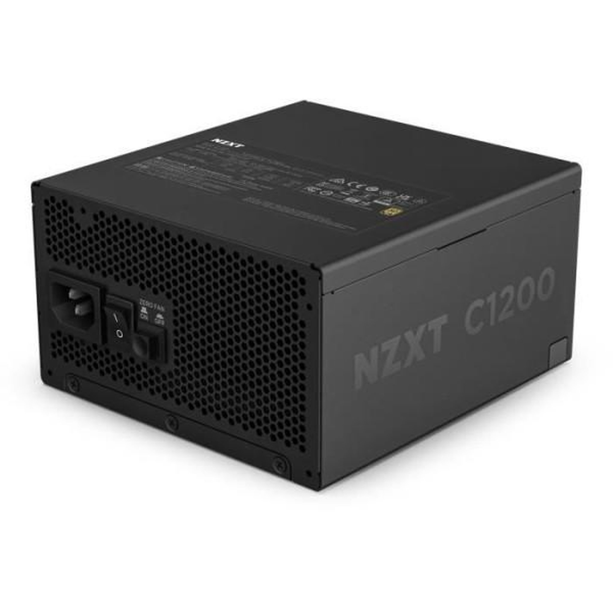 Voir la diapositive 3 : NZXT Alimentation - nzxt - pa-2g2bb-eu - c1200 gold atx 3.1 - noir