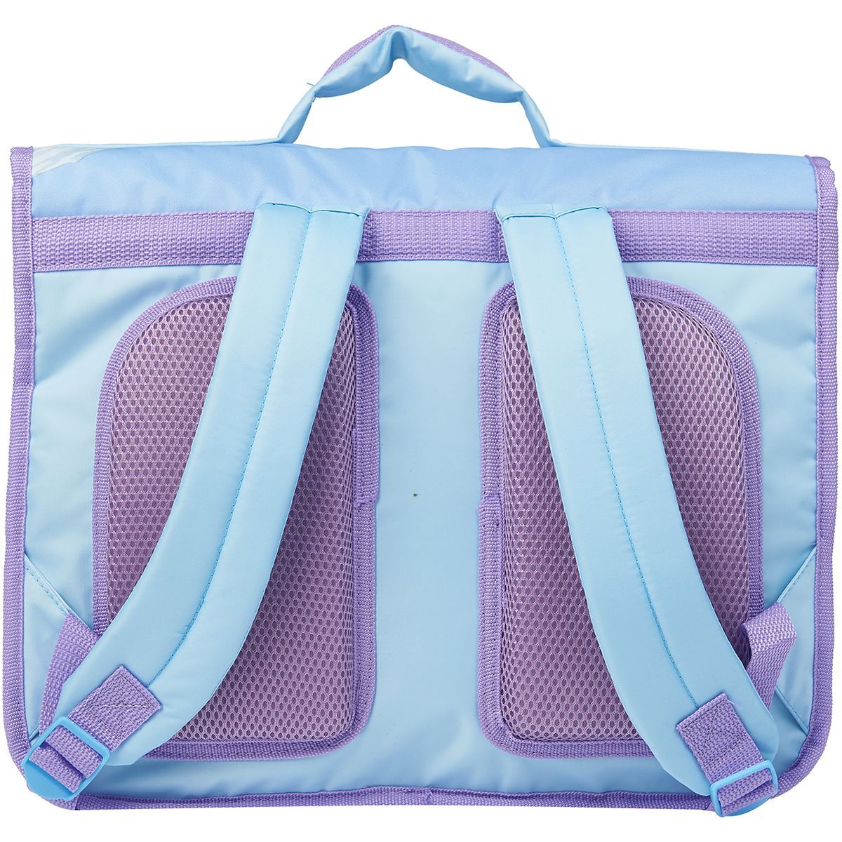 DISNEY Cartable 38 cm CP/CE1/CE2 bleu et rose Reine des Neiges