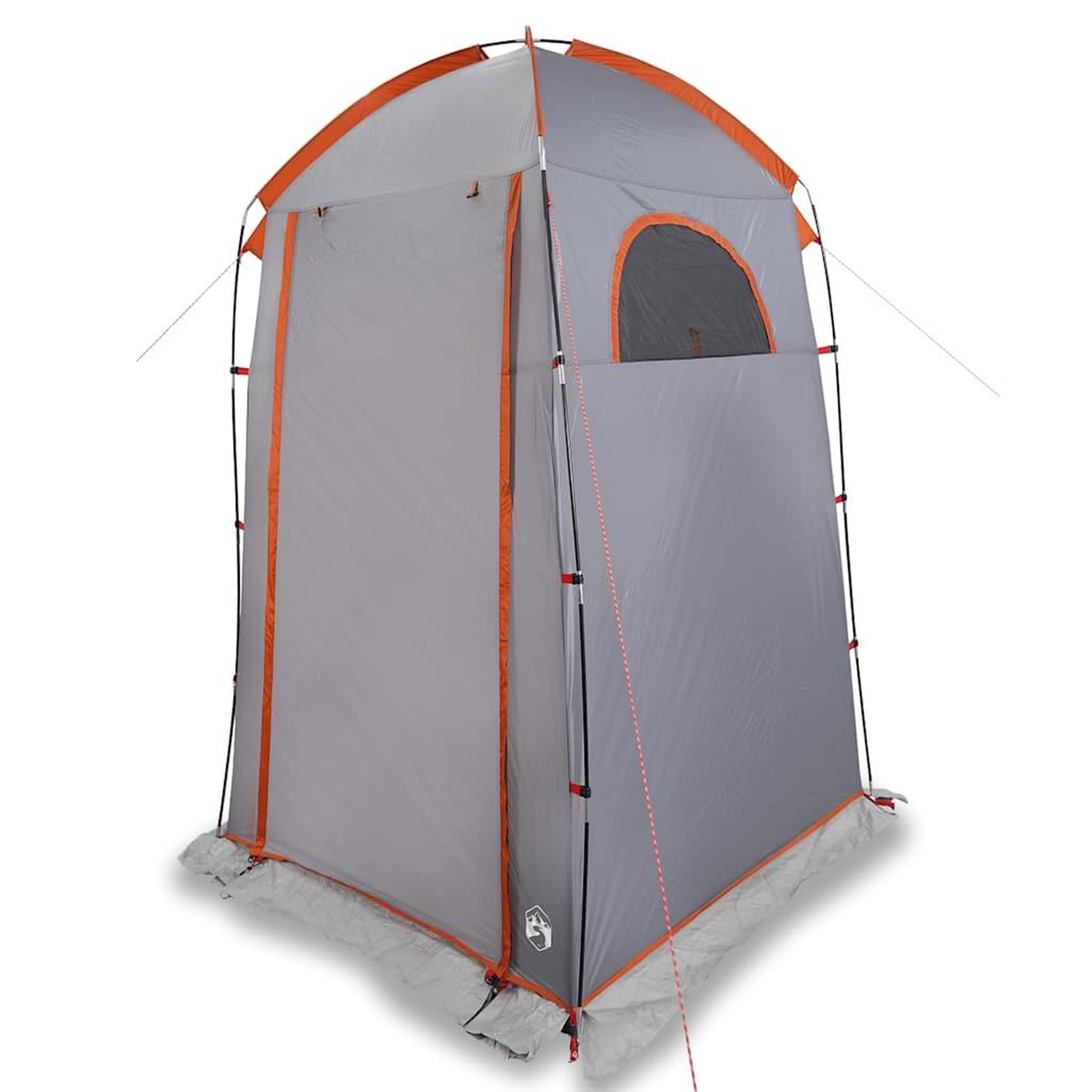 Voir la diapositive 2 : VIDAXL Tente de douche gris et orange impermeable