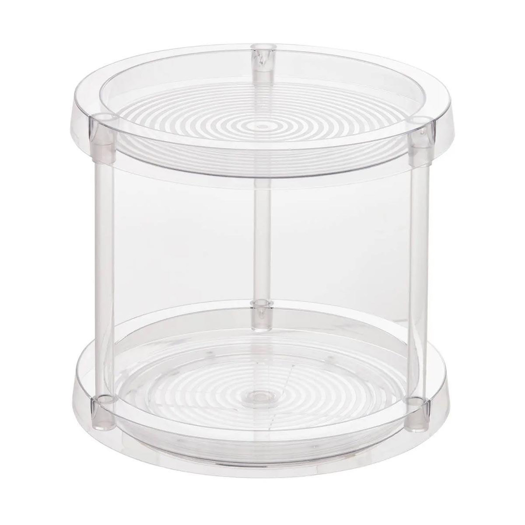FIVE Plateau rotatif 2 niveaux  selena  26cm transparent
