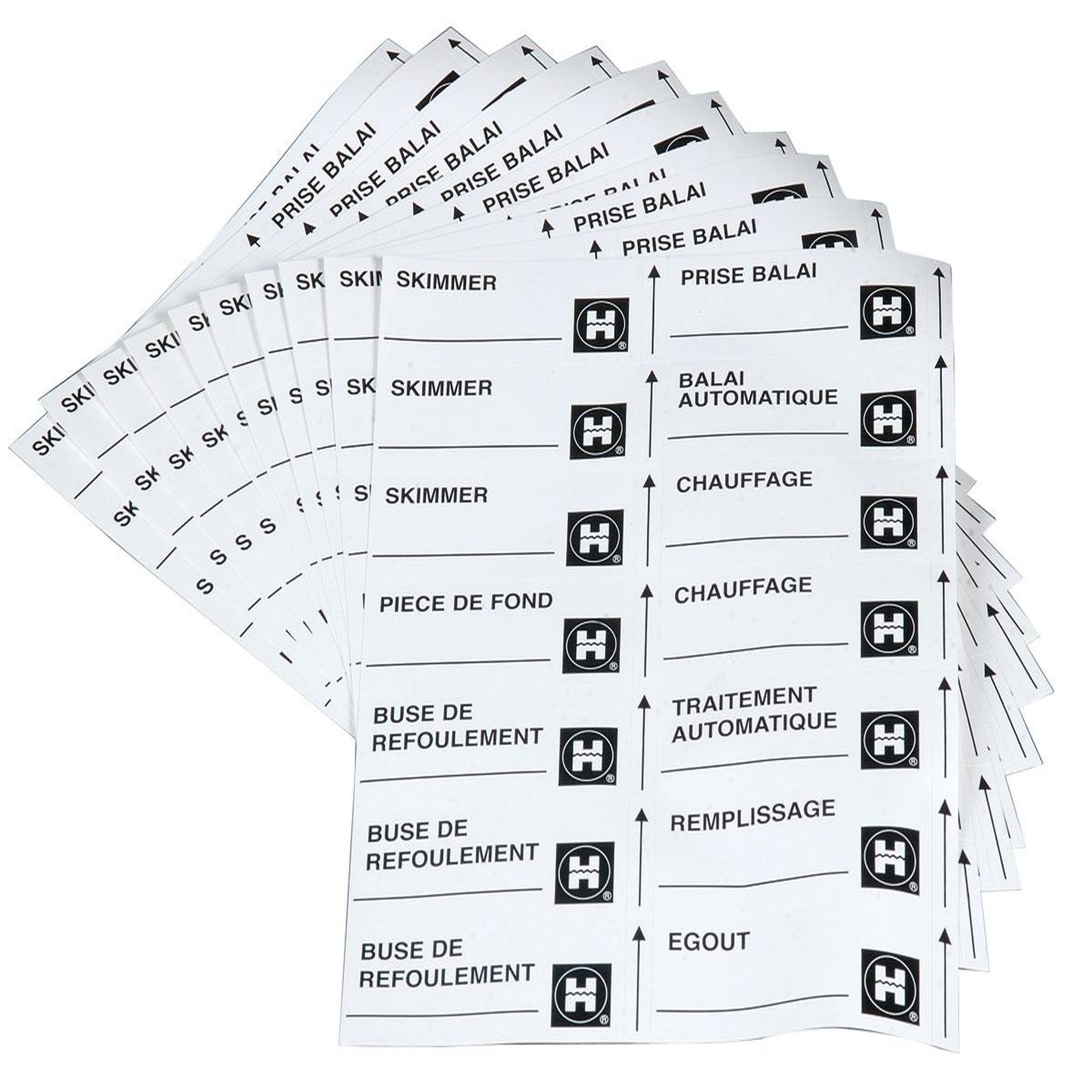 Hayward Repérage de canalisation liner 10 planches - Hayward