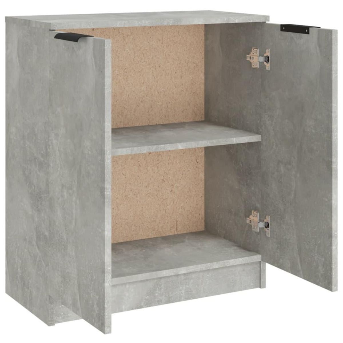VIDAXL Buffet Gris beton 60x30x70 cm Bois d'ingenierie