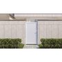 Voir la diapositive 2 : Habitat et Jardin Portillon aluminium  Eric  - 101.2 x 180.9 cm - Blanc