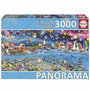 Voir la diapositive 1 : EDUCA Puzzle 3000 pièces Panorama – Vie – Educa – Adulte 14+ ans
