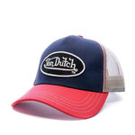 VON DUTCH Casquette Marine/Blanc/Rouge Homme Von Dutch TRUCK. Coloris disponibles : Bleu