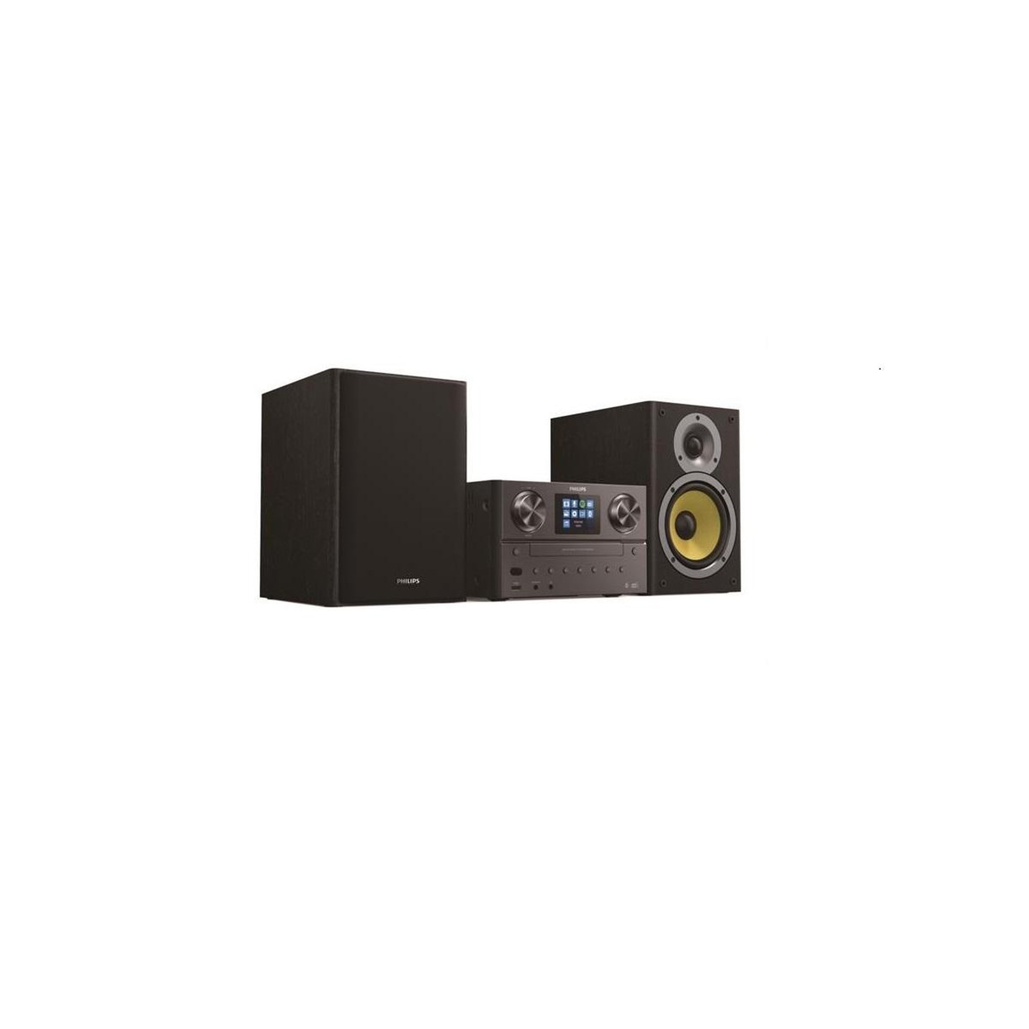Voir la diapositive 2 : Philips Micro-chaîne 100w noir avec bluetooth - tam8905