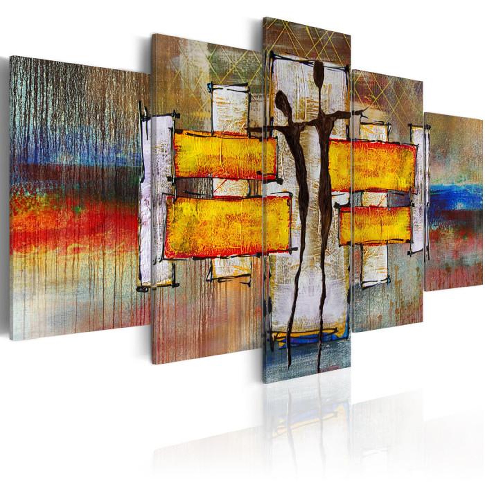 Paris Prix Tableau Imprimé  Poem About Love. Coloris disponibles : Multicolore