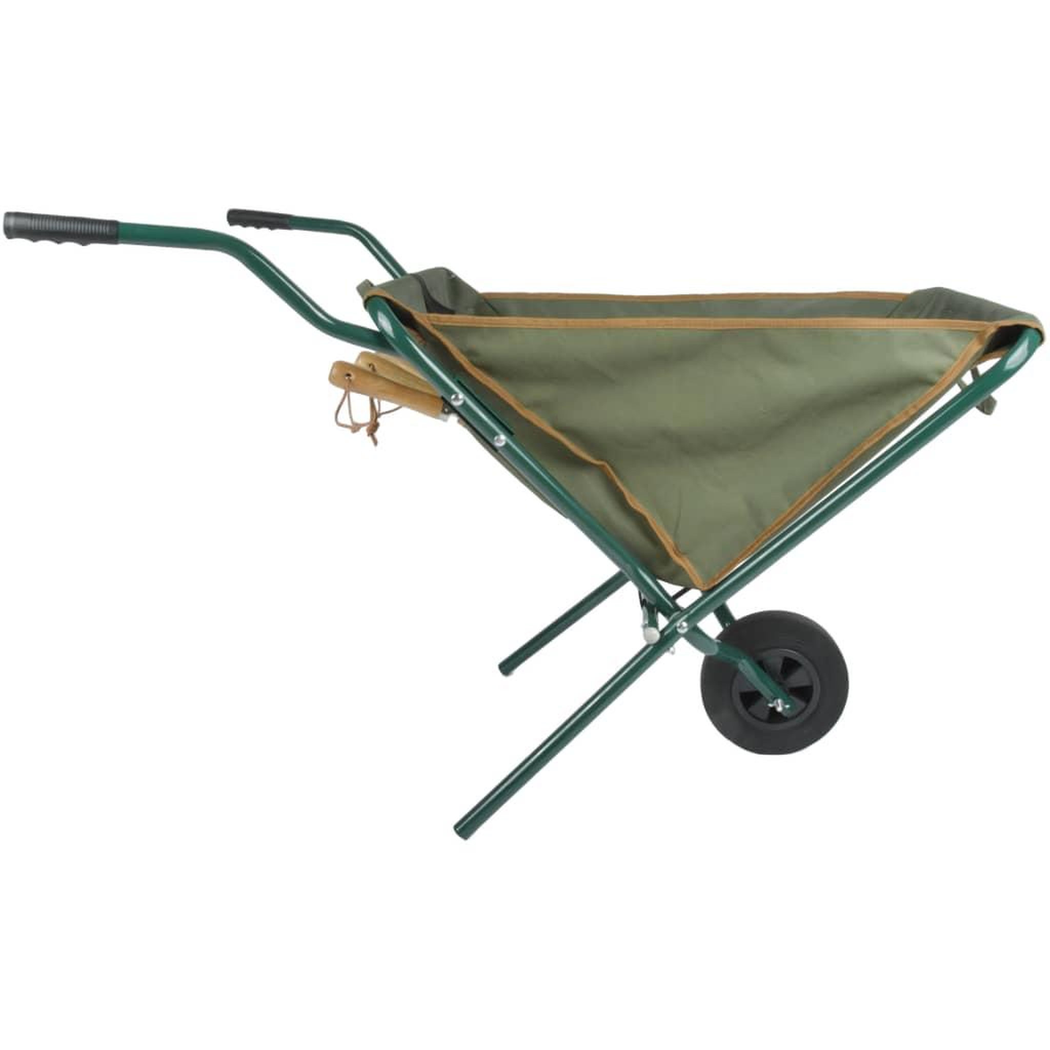 Voir la diapositive 3 : ESSCHERT DESIGN Esschert Design Brouette pliable Vert GT138