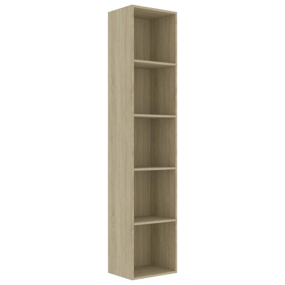 VIDAXL Bibliotheque Chene sonoma 40x30x189 cm Bois d'ingenierie