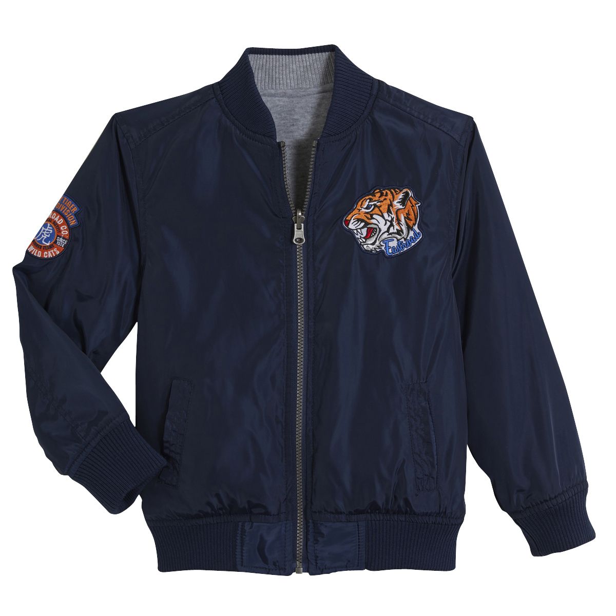 IN EXTENSO Blouson en molleton réversible garçon