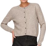 JACQUELINE DE YONG Gilet  Femme JDY Chloe. Coloris disponibles : Marron