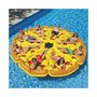 Matelas gonflable pizza - dimensions 180 x 150 cm