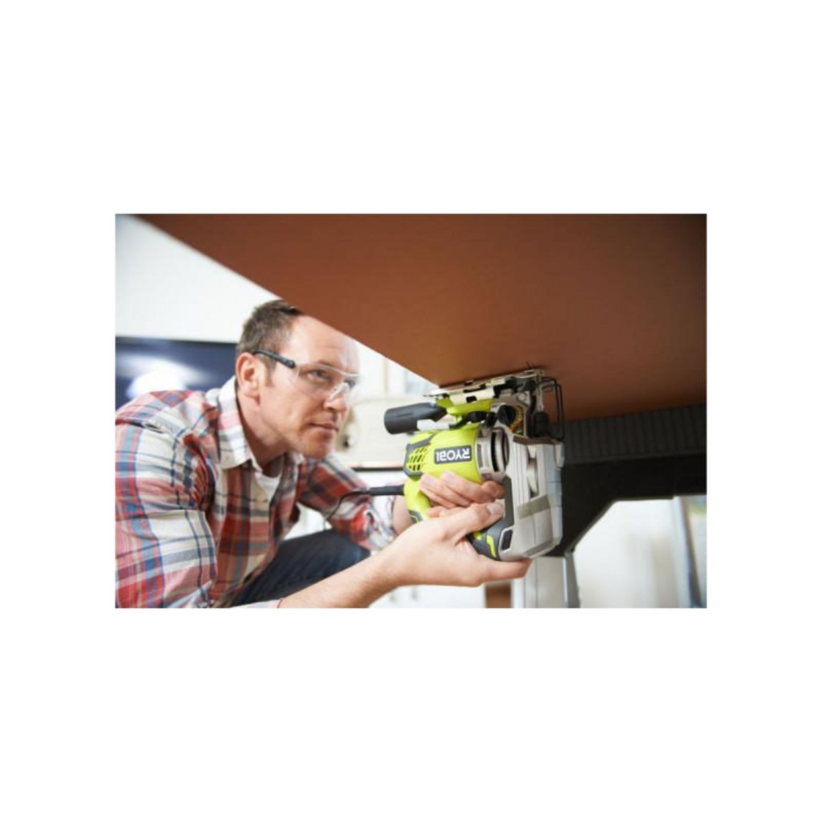 Ryobi Scie sauteuse pendulaire électrique RYOBI 600W 85mm bois RJS850-K