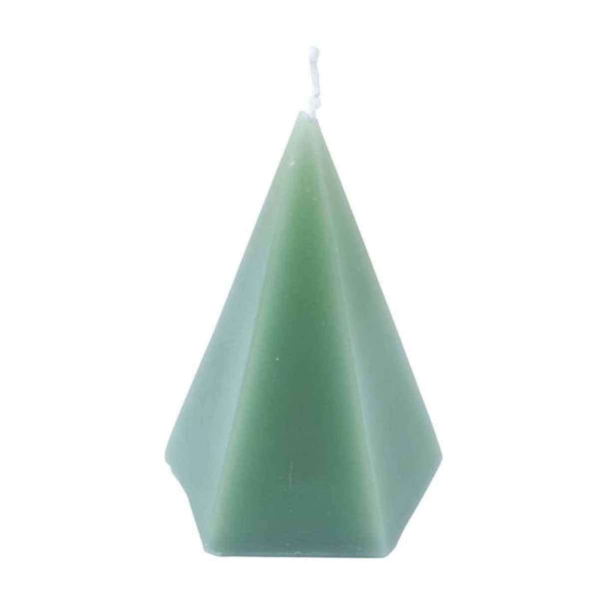 Paris Prix Bougie Déco Pyramide  Arty  12cm Vert Céladon