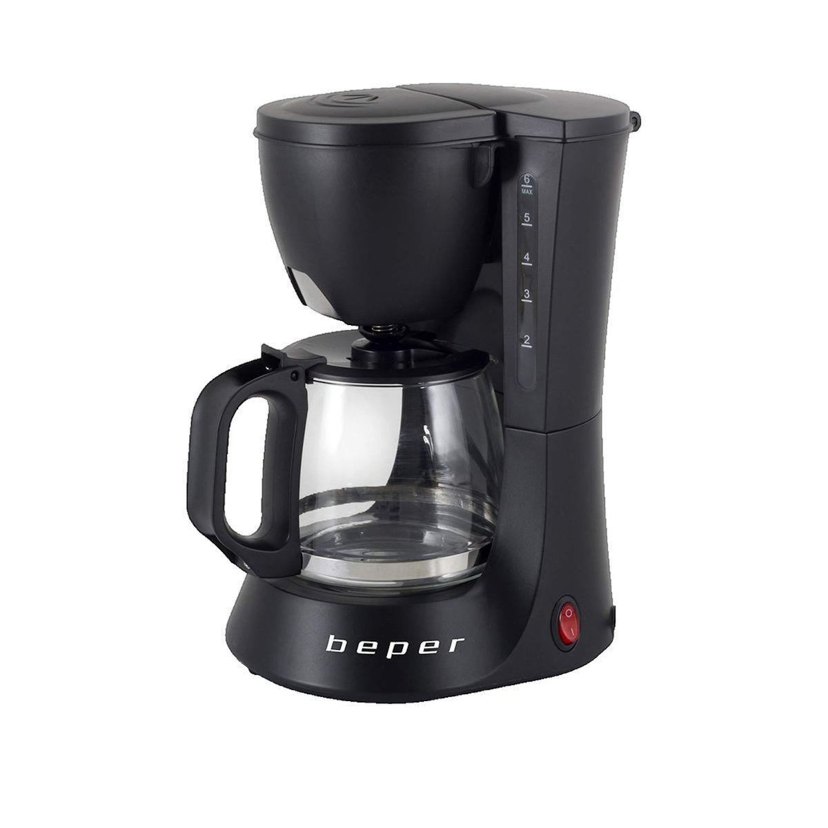 BEPER Cafetière Beper BC.060 600 ml Noir