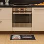 Voir la diapositive 2 : Paris Prix Tapis Rectangle  Bistrot Des Amis  50x80cm Noir