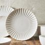 Voir la diapositive 3 : Paris Prix Lot de 6 Assiettes Plates  Vlora  27cm Beige
