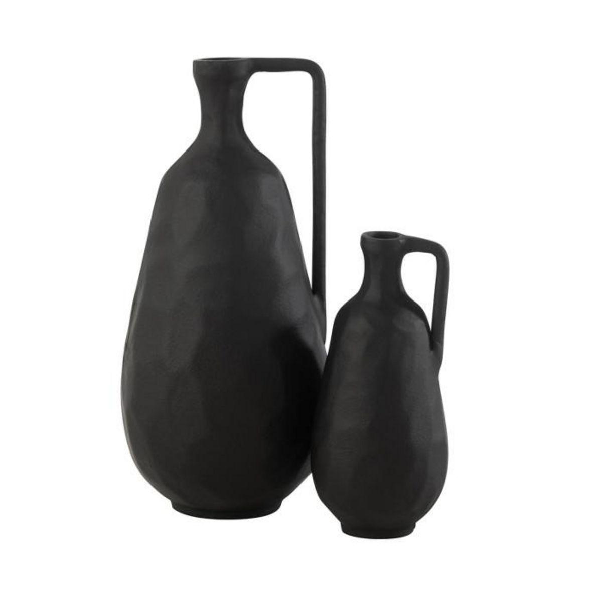Paris Prix Vase Déco en Métal  Goa  35cm Noir