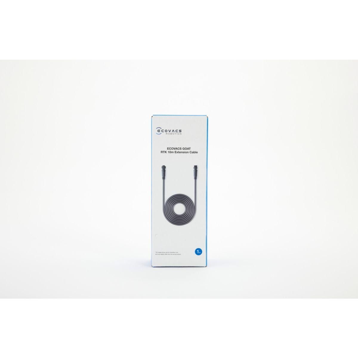 ECOVACS Câble extension Ext. d'alim. 10m pour balise RTK Goat