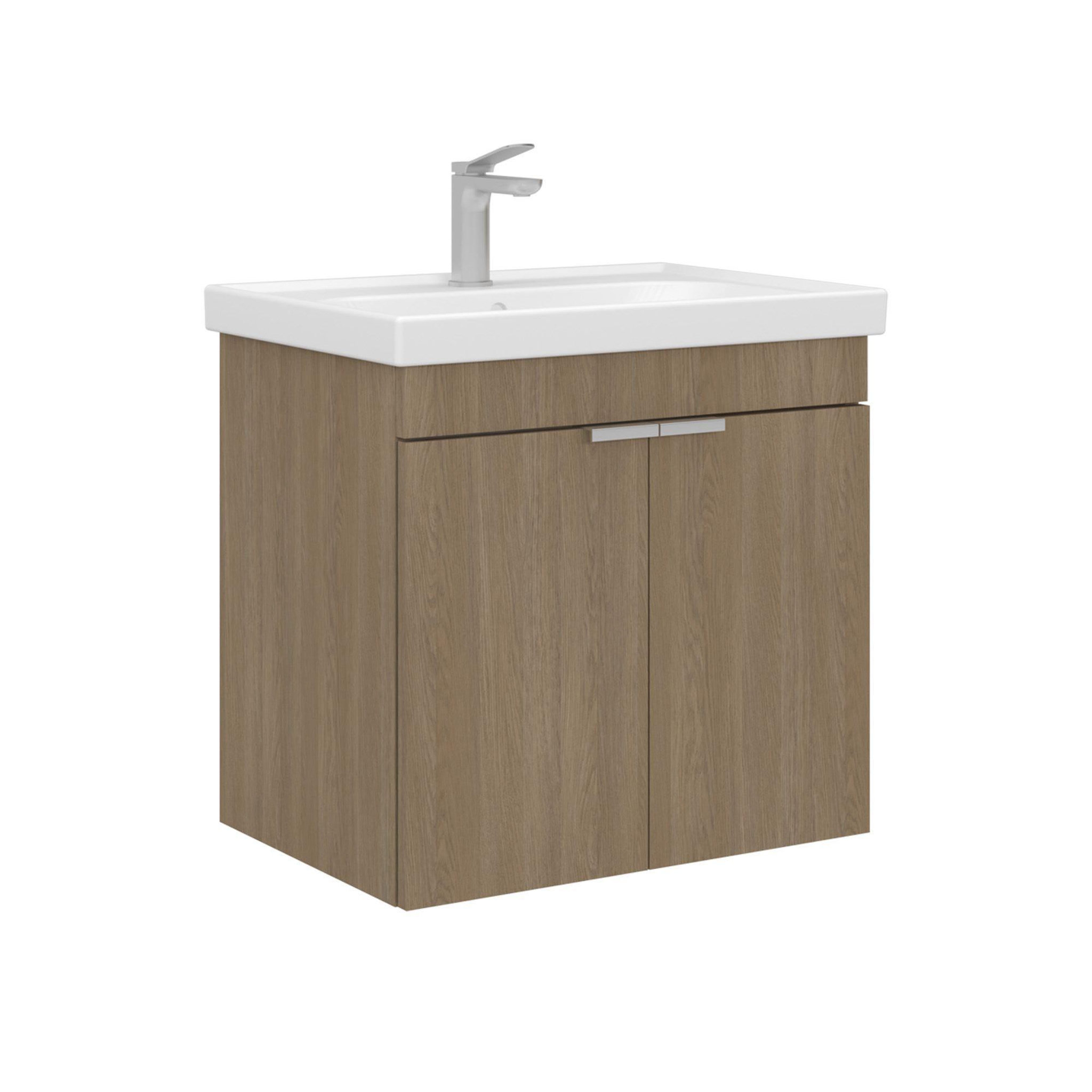 Habitat et Jardin Meuble Vasque  Desna 60  - 60 x 45 x 58 cm - Sonomo Oak