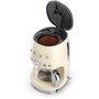Voir la diapositive 5 : SMEG Cafetière programmable DCF02CREU creme