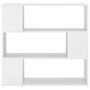 Voir la diapositive 5 : VIDAXL Bibliotheque/Separateur de piece Blanc 100x24x94 cm
