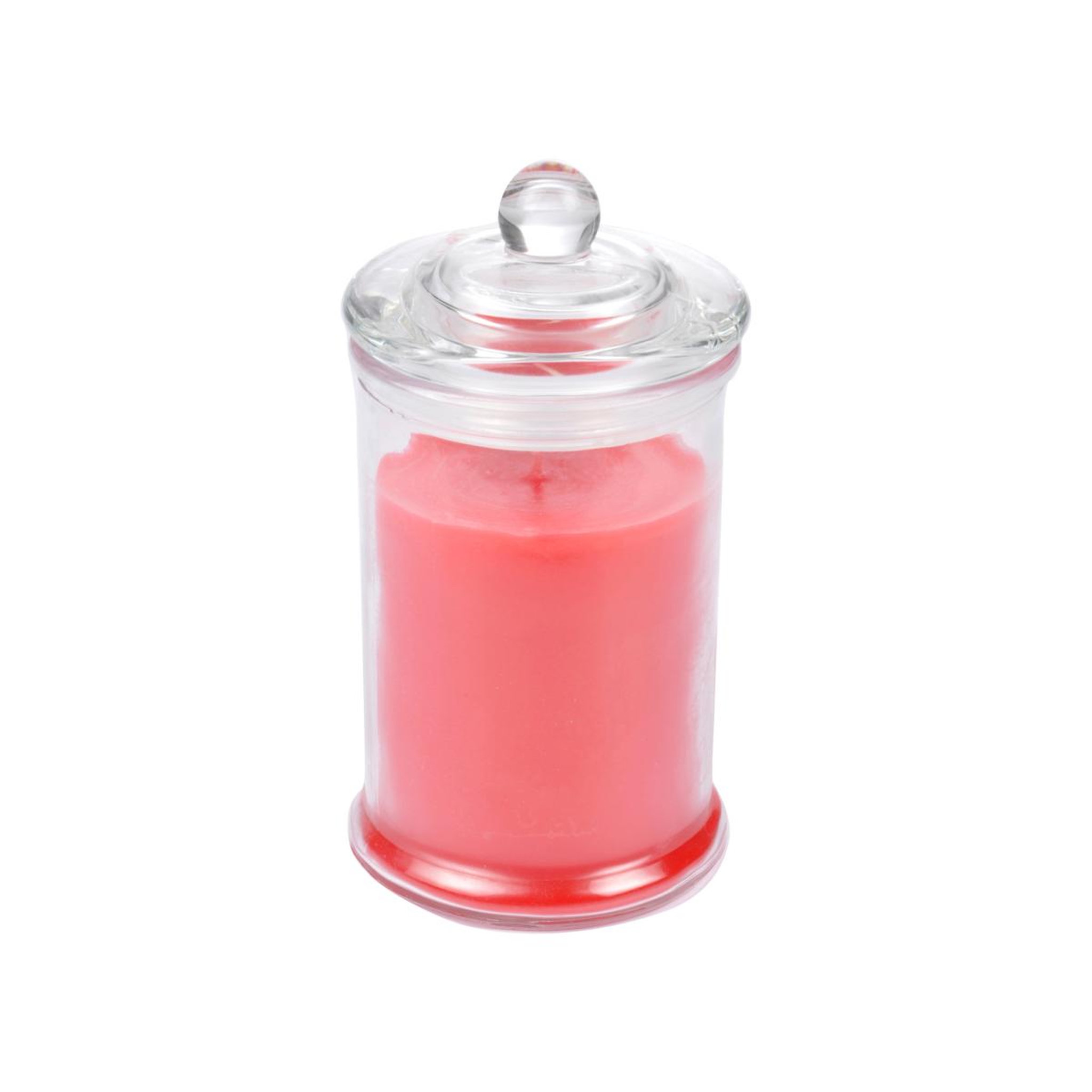 Eden Bougie bocal en verre fraise design et moderne