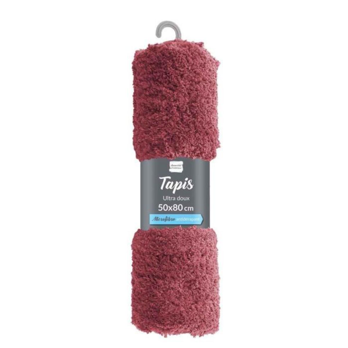 Paris Prix Tapis de Bain  Softness  50x80cm Framboise