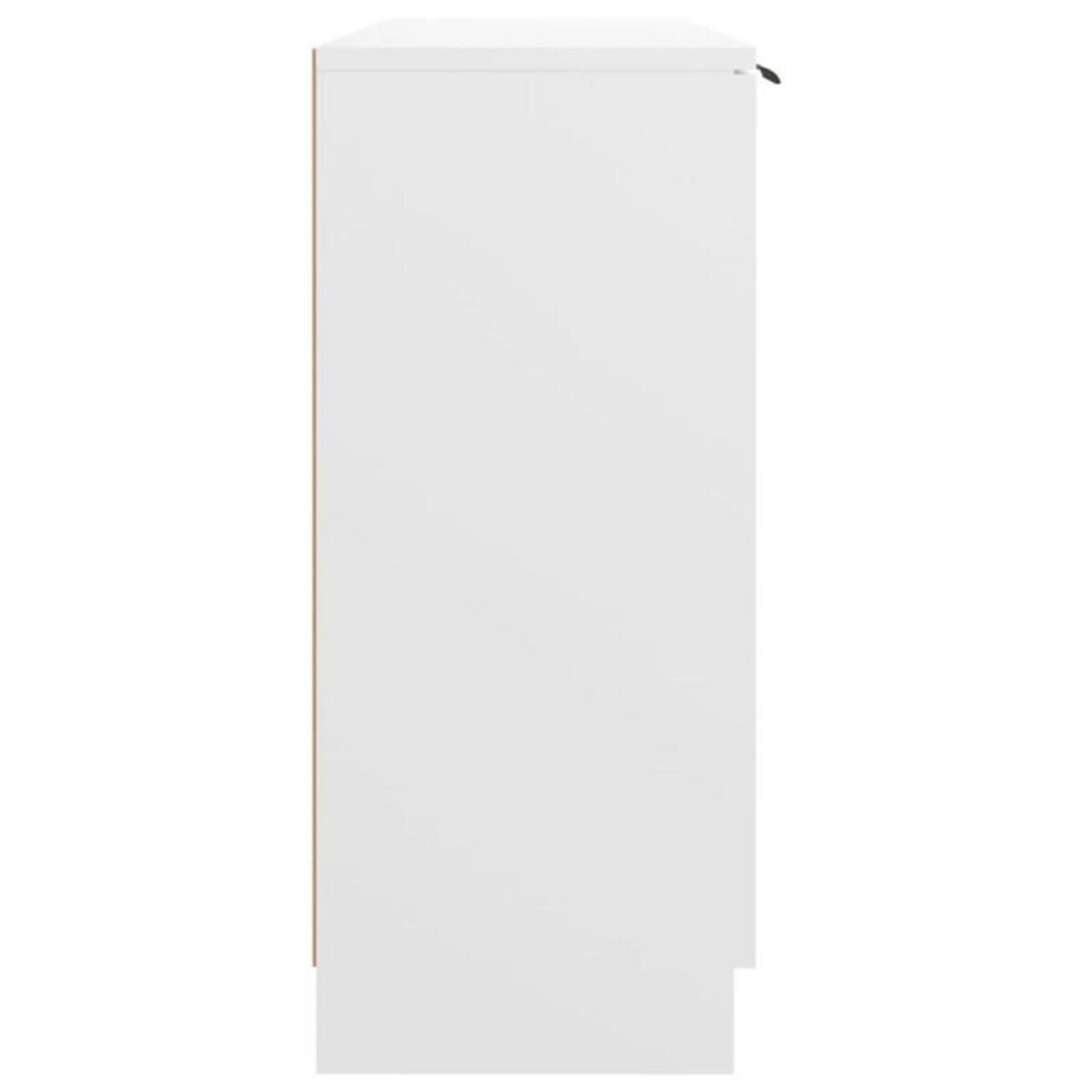 VIDAXL Buffet Blanc 90,5x30x70 cm Bois d ingénierie