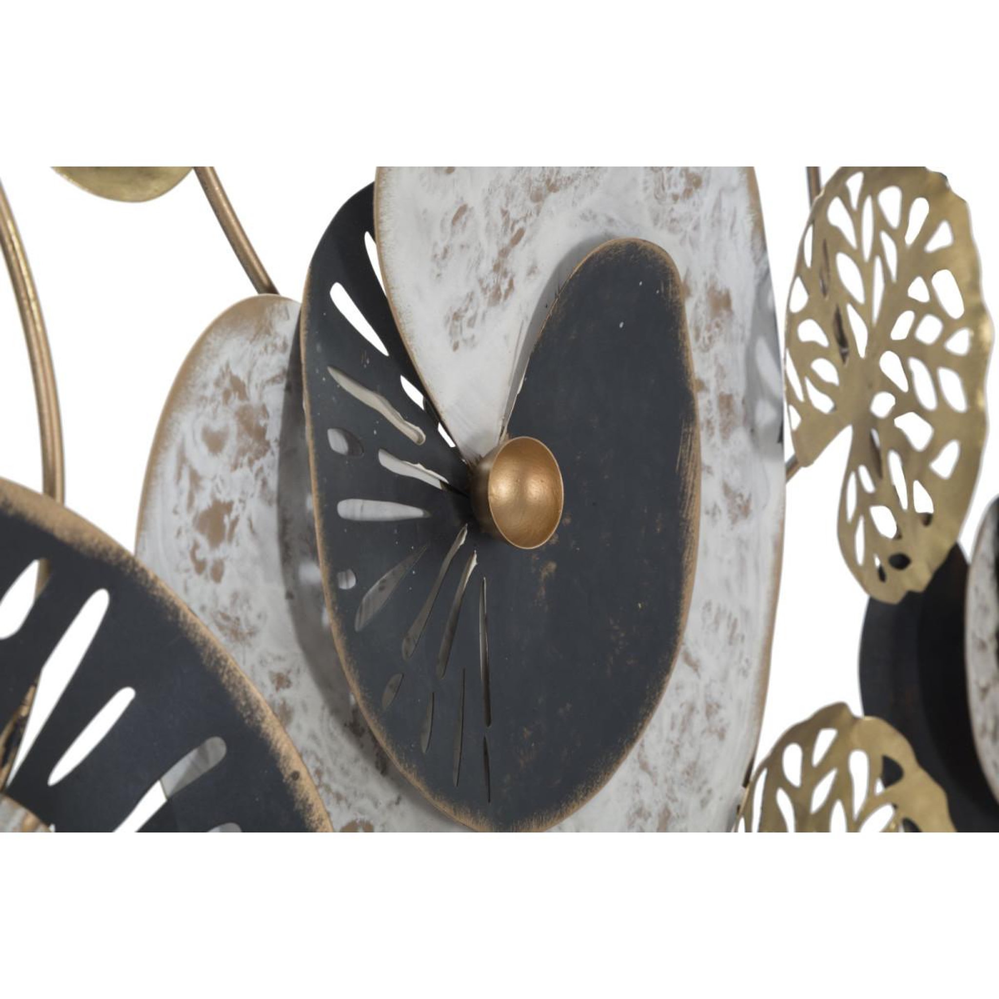 Voir la diapositive 3 : Paris Prix Décoration murale en métal  gloth  124cm multicolore