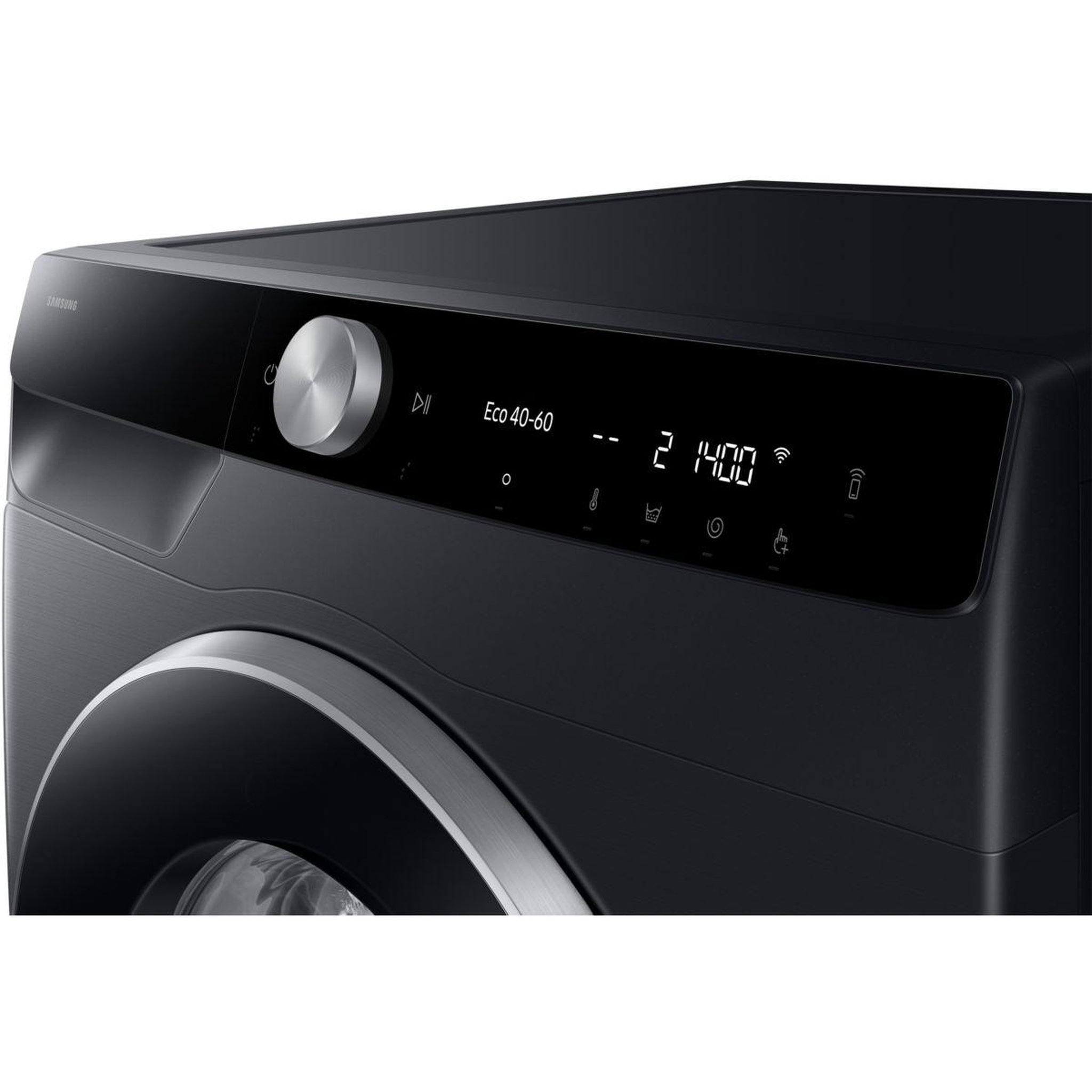 Voir la diapositive 4 : Samsung Lave linge hublot ww10fg6u94lb - 10 kg - 1400 tr/min - classe a - moteur induction - autodosage - connecté wifi - noir