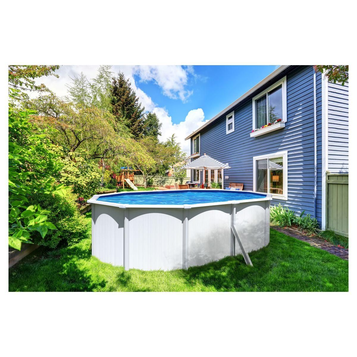 trigano Piscine Ovale Acier Saphir - 5,15 x 3,90 m