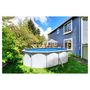 Voir la diapositive 2 : trigano Piscine Ovale Acier Saphir - 5,15 x 3,90 m
